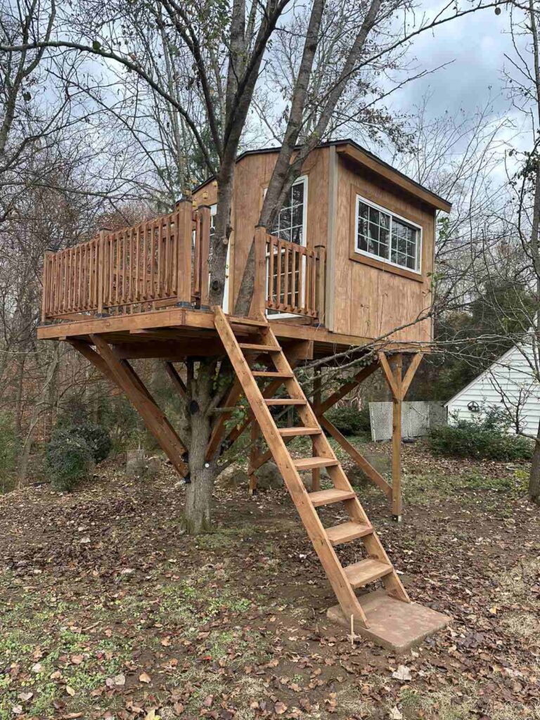 Powering tree house